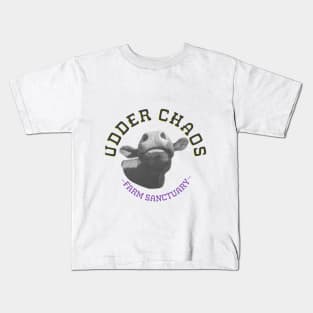 Udder Chaos Farm Sanctuary Kids T-Shirt